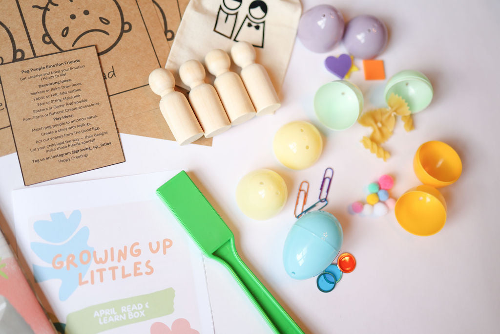 April Read & Learn Box – Crack Open Emotions