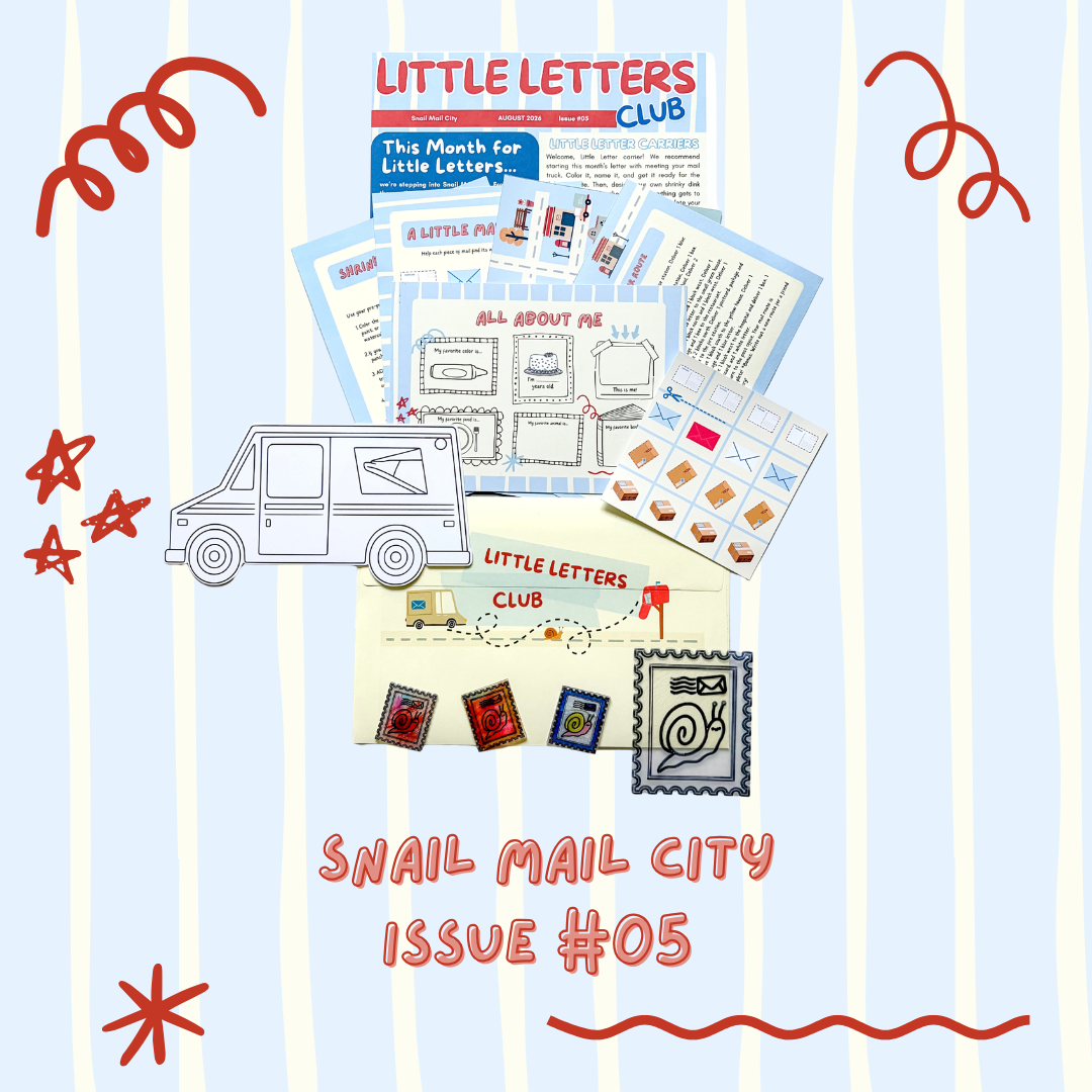 August Little Letter | Snail Mail City