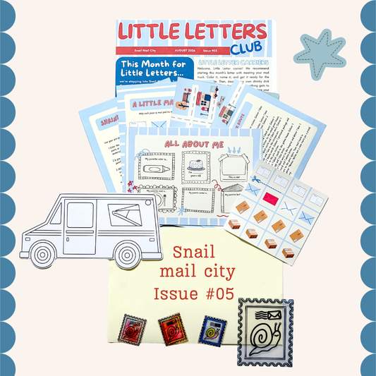 August Little Letter | Snail Mail City