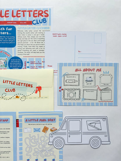 August Little Letter | Snail Mail City